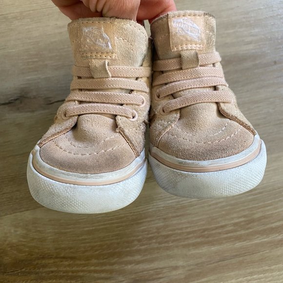 Toddler Sk8-Hi Zip Shoe - pink - Picture 4 of 5